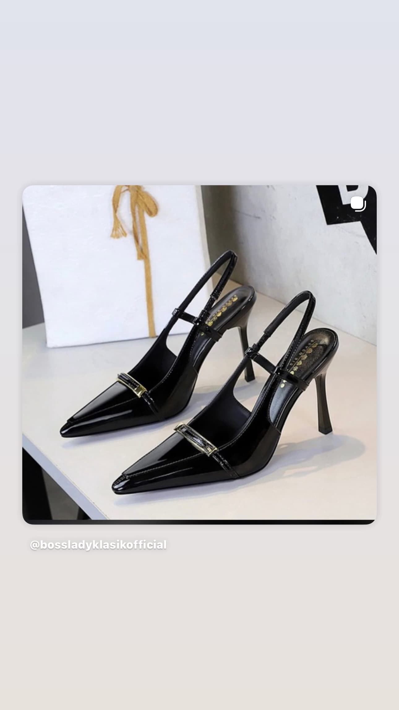 Elegant slingback pointed Heels